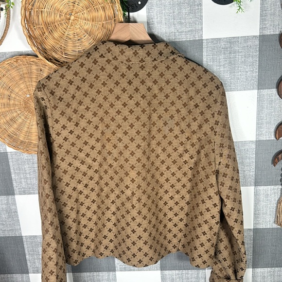 Collar Floral Jacket Blazer - Picture 6 of 6